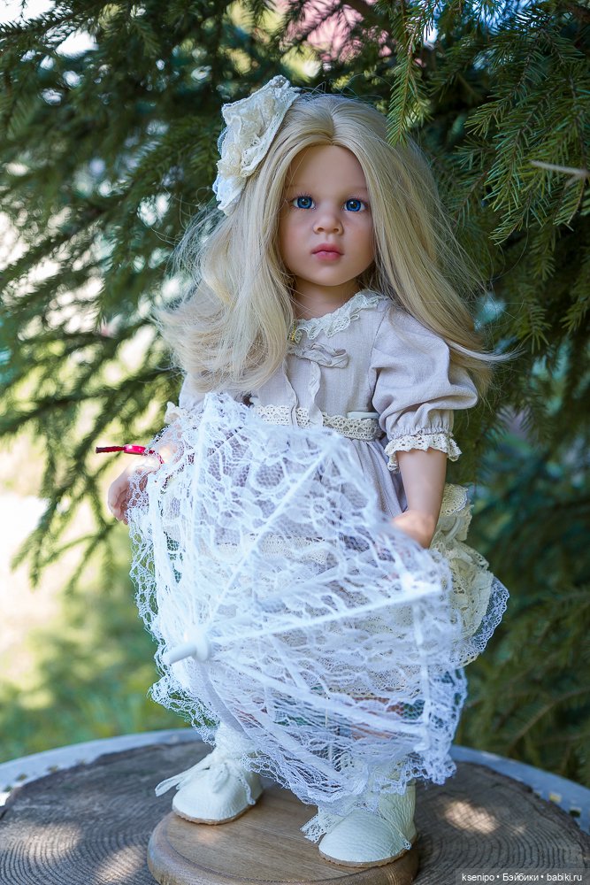 Ноэль (Noelle). ООАК Готц (Gotz). Сине-голубые глазки