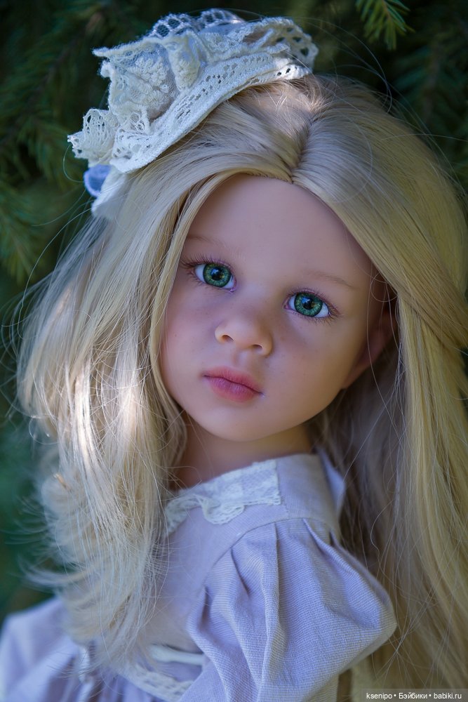 Ноэль (Noelle). ООАК Готц (Gotz). Зелёные глазки