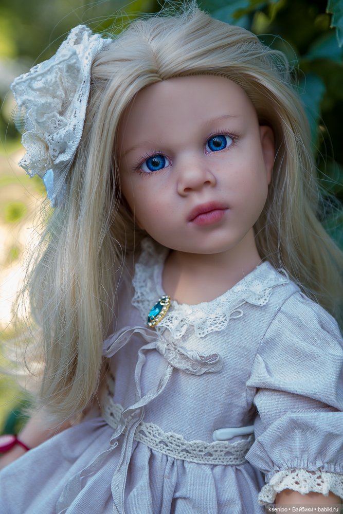 Ноэль (Noelle). ООАК Готц (Gotz). Сине-голубые глазки