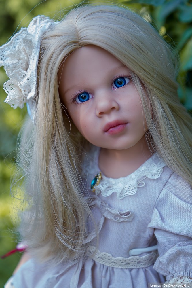 Ноэль (Noelle). ООАК Готц (Gotz). Сине-голубые глазки
