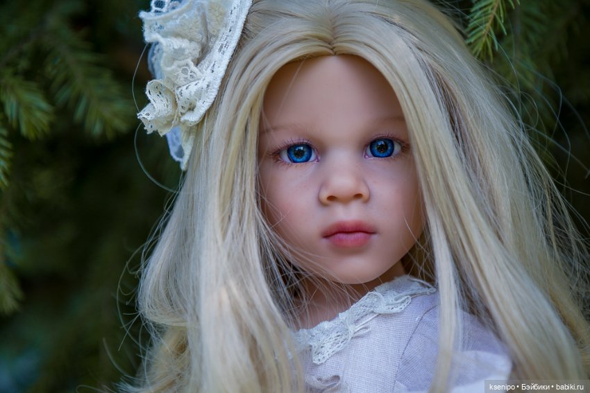 Ноэль (Noelle). ООАК Готц (Gotz). Сине-голубые глазки