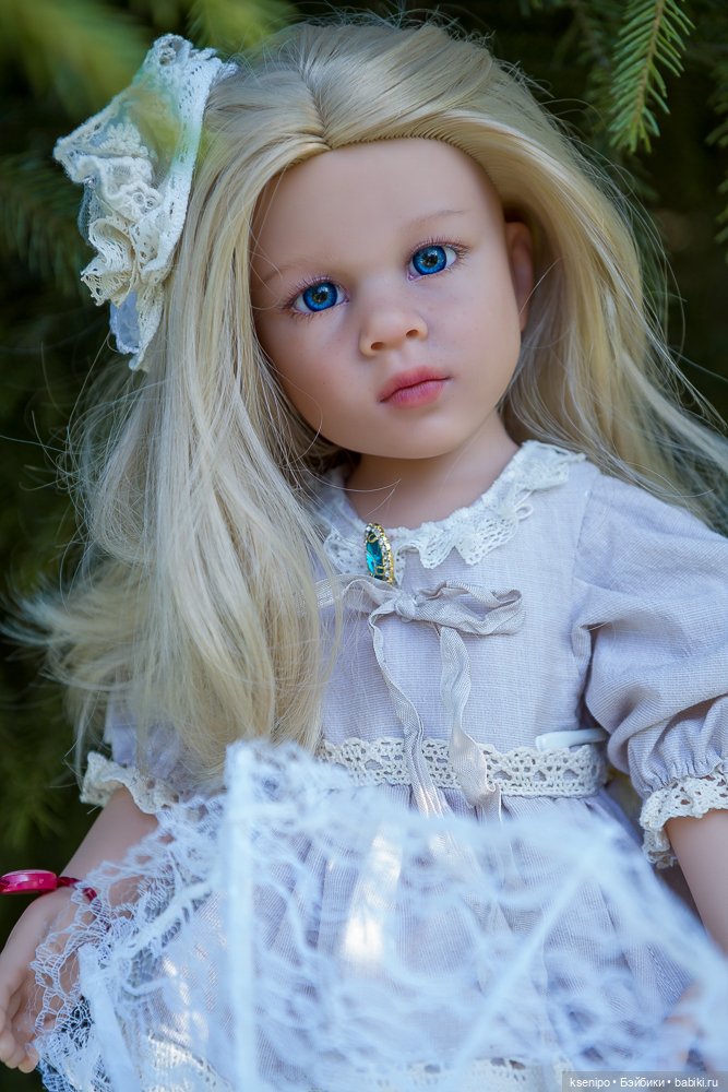 Ноэль (Noelle). ООАК Готц (Gotz). Сине-голубые глазки