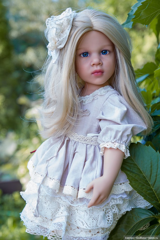 Ноэль (Noelle). ООАК Готц (Gotz). Сине-голубые глазки