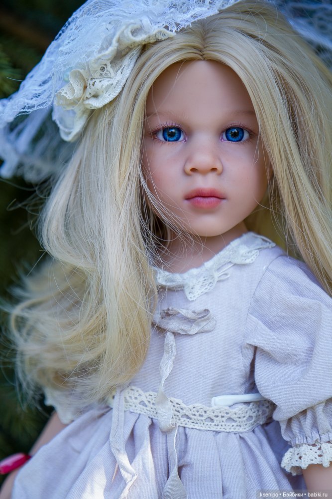 Ноэль (Noelle). ООАК Готц (Gotz). Сине-голубые глазки
