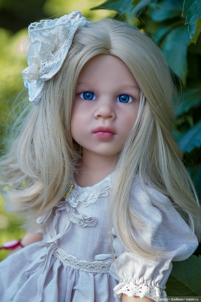Ноэль (Noelle). ООАК Готц (Gotz). Сине-голубые глазки