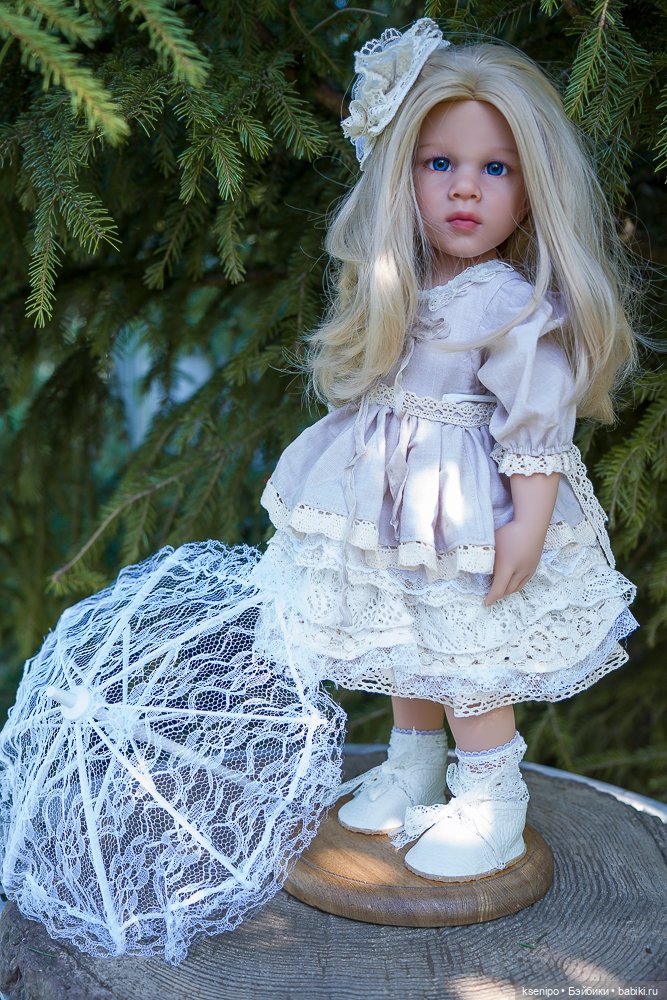 Ноэль (Noelle). ООАК Готц (Gotz). Сине-голубые глазки