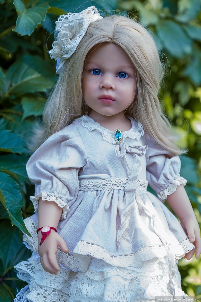 Ноэль (Noelle). ООАК Готц (Gotz). Сине-голубые глазки