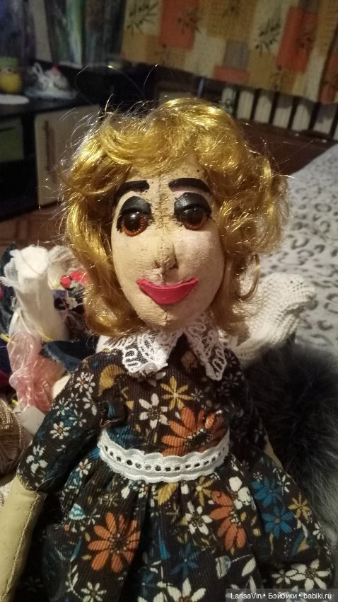 Поэтесса Серафима — Авторские текстильные куклы: Вальдорфские (фото 5)