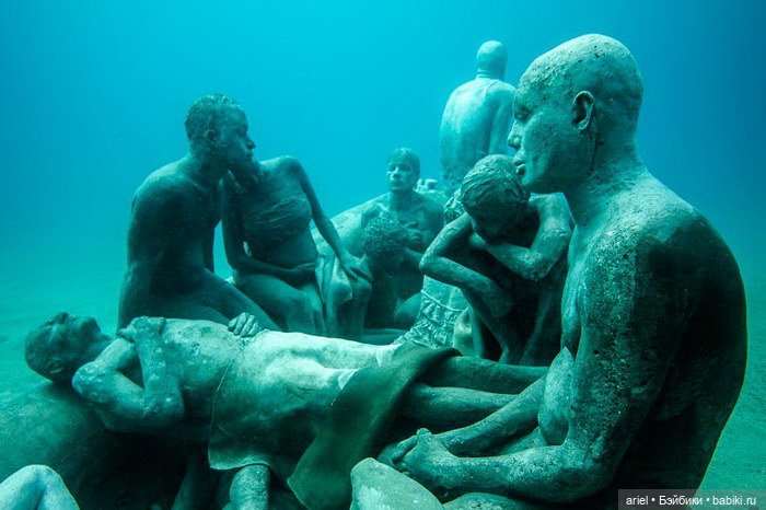 Музей подводных скульптур на Канарах Jason deCaires Taylor (фото 8)