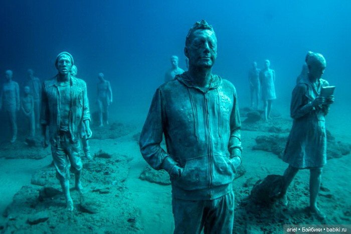 Музей подводных скульптур на Канарах Jason deCaires Taylor (фото 3)