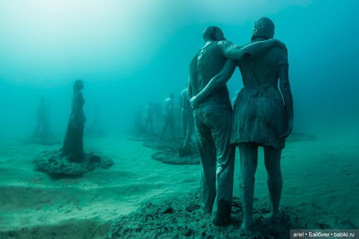Музей подводных скульптур на Канарах Jason deCaires Taylor