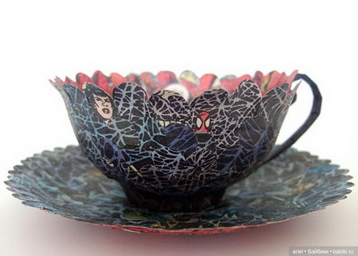 Бумажные скульптуры Cecilia Levy (фото 7)