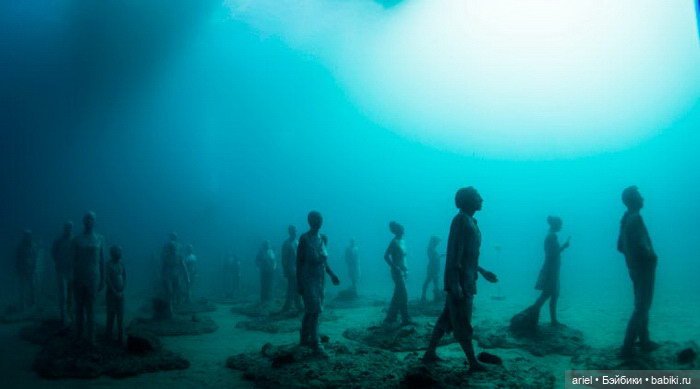 Музей подводных скульптур на Канарах Jason deCaires Taylor
