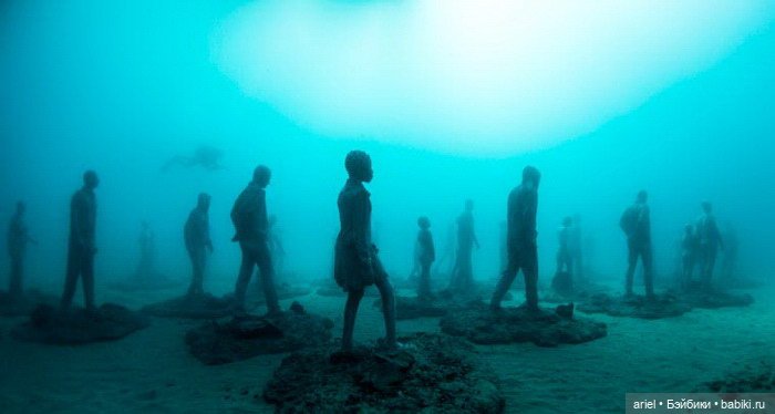 Музей подводных скульптур на Канарах Jason deCaires Taylor (фото 4)