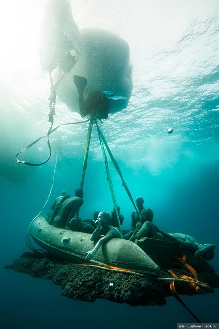 Музей подводных скульптур на Канарах Jason deCaires Taylor (фото 9)