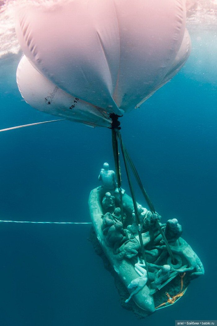 Музей подводных скульптур на Канарах Jason deCaires Taylor