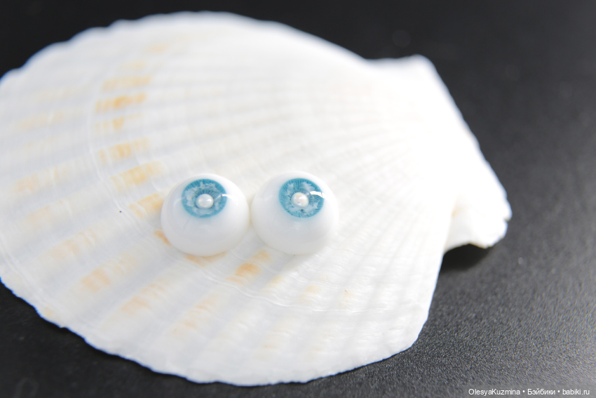 Небесные глаза для Бжд кукол