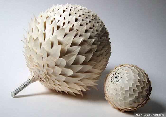 Бумажные скульптуры Cecilia Levy (фото 10)