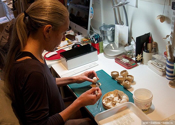 Бумажные скульптуры Cecilia Levy