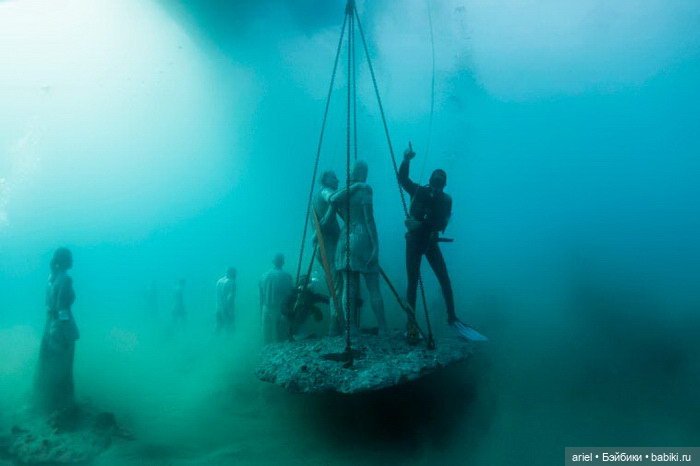 Музей подводных скульптур на Канарах Jason deCaires Taylor (фото 7)