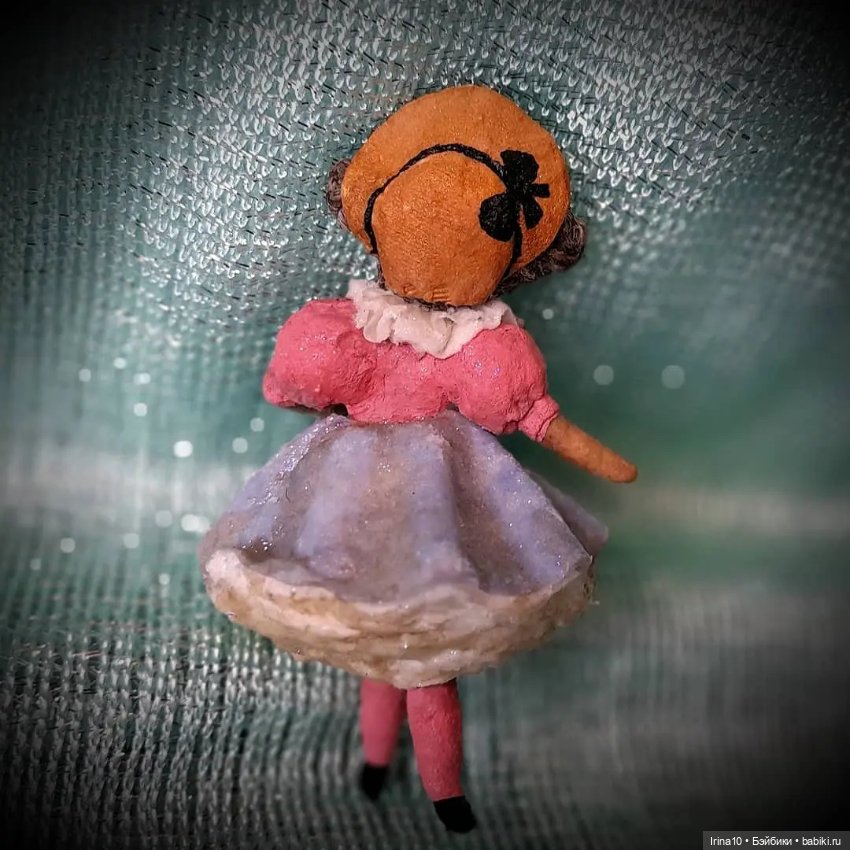 Мои новые ватные ёлочные игрушки