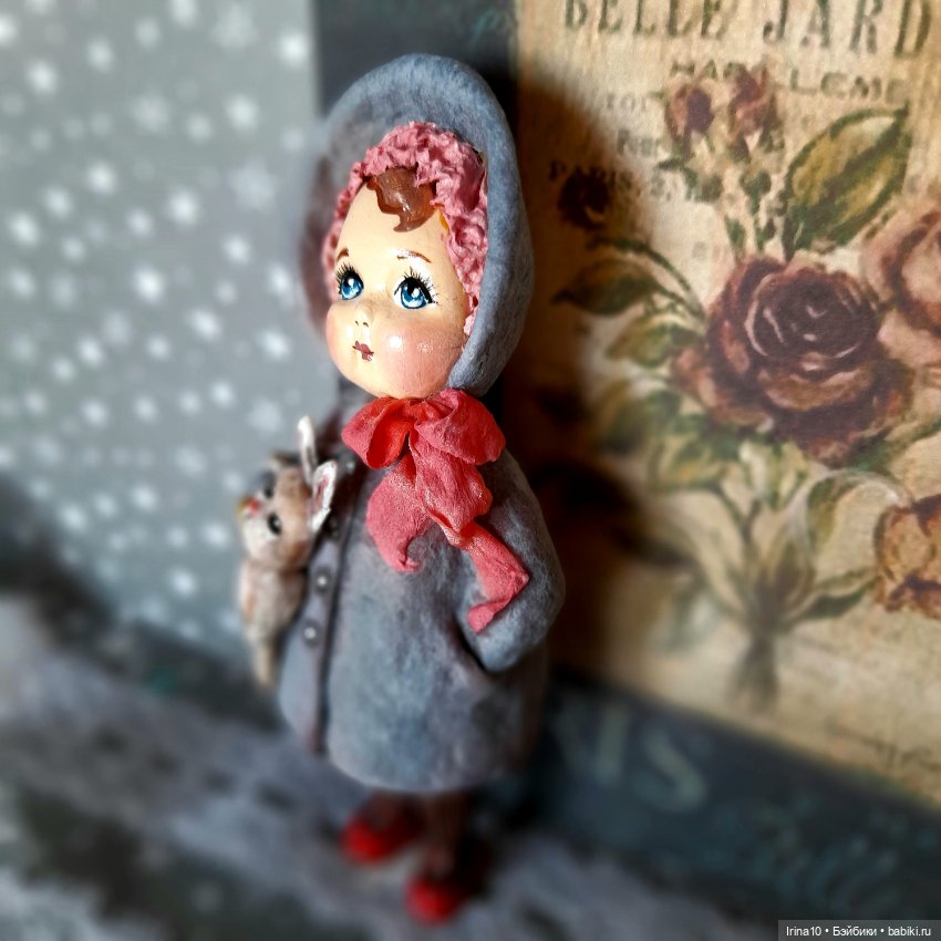 Мои новые ватные ёлочные игрушки (фото 4)