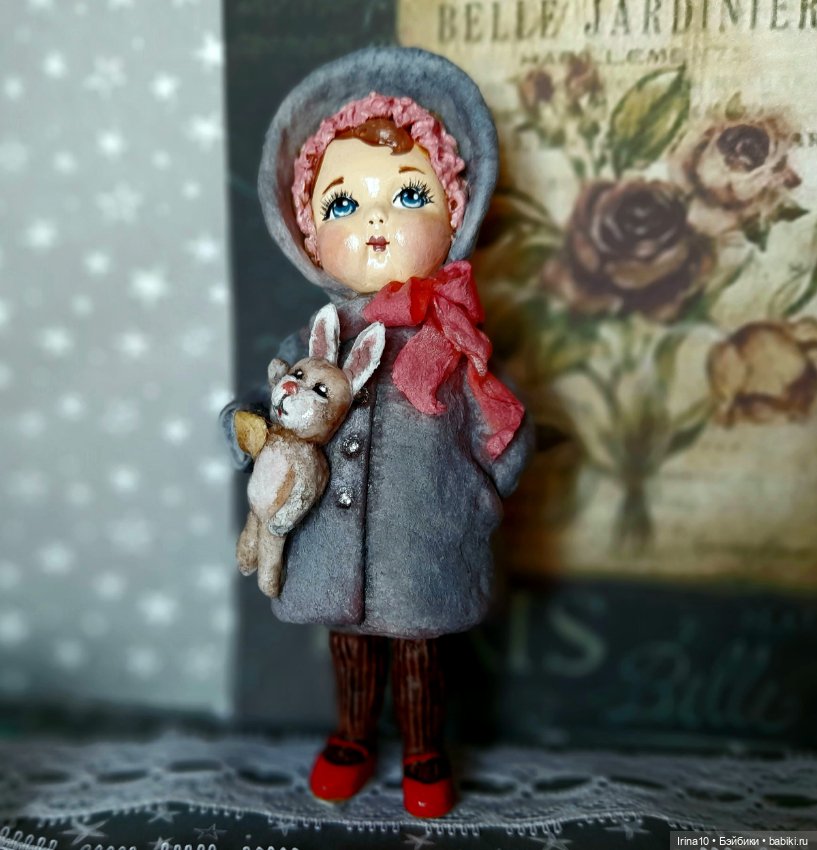 Мои новые ватные ёлочные игрушки