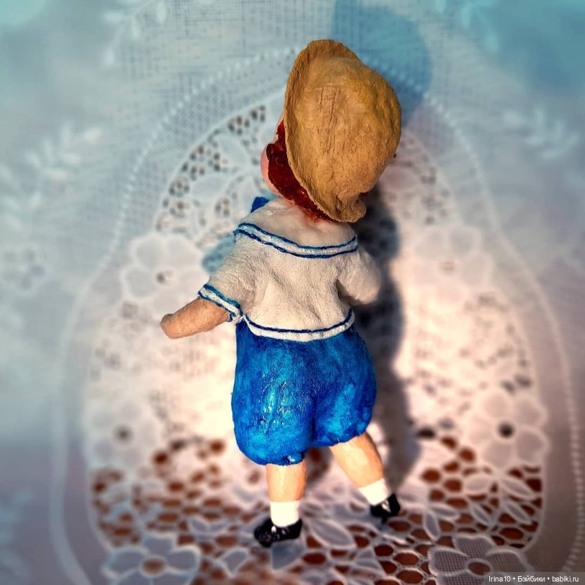 Мои новые ватные ёлочные игрушки