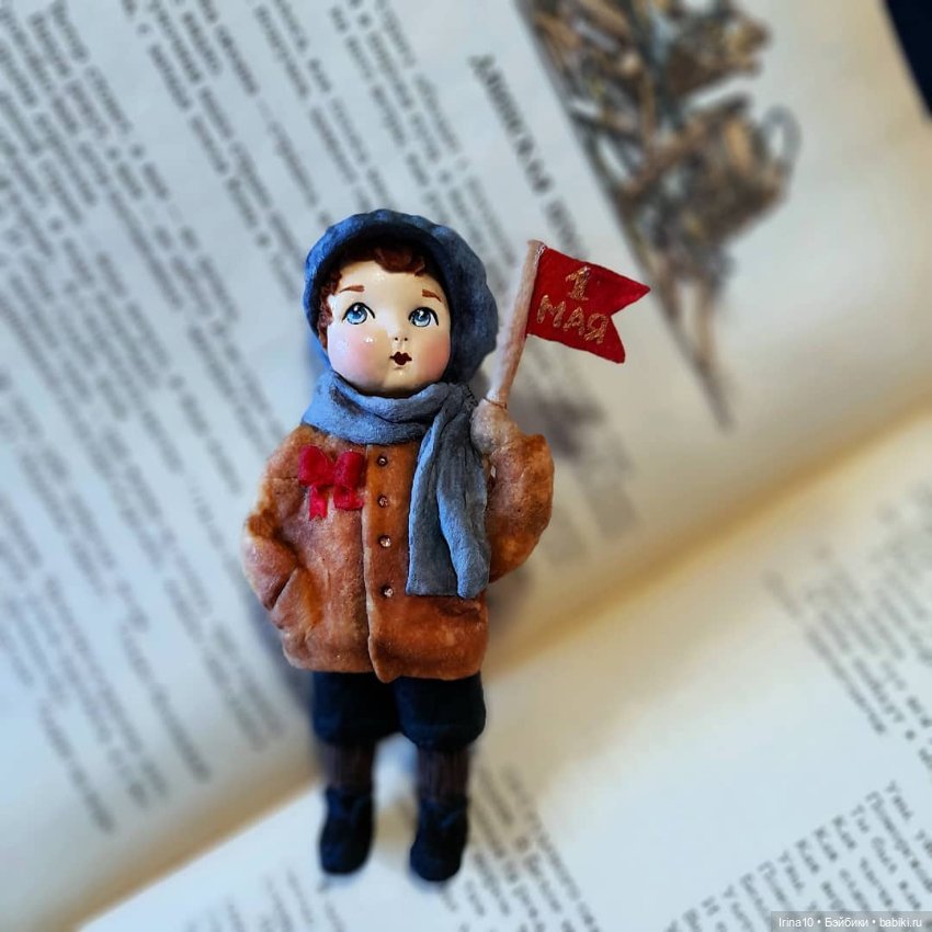 Мои новые ватные ёлочные игрушки (фото 5)