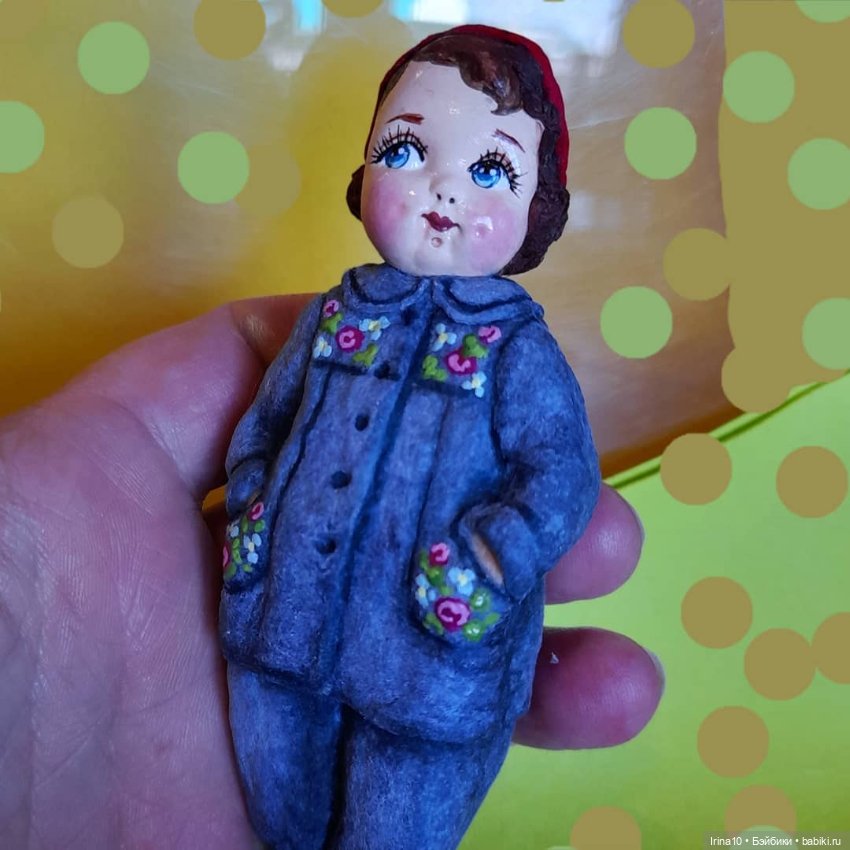 Мои новые ватные ёлочные игрушки