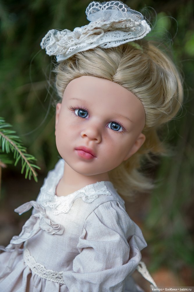 Ноэль (Noelle). ООАК Готц (Gotz). Серые глазки (фото 7)