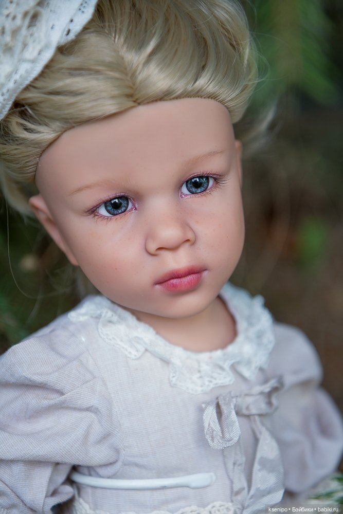 Ноэль (Noelle). ООАК Готц (Gotz). Серые глазки