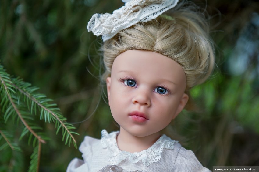 Ноэль (Noelle). ООАК Готц (Gotz). Серые глазки (фото 6)