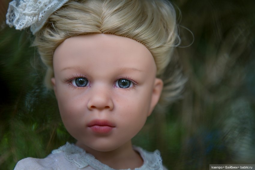 Ноэль (Noelle). ООАК Готц (Gotz). Серые глазки