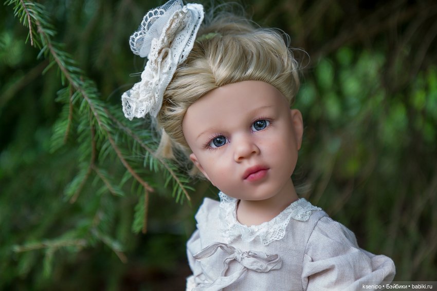 Ноэль (Noelle). ООАК Готц (Gotz). Серые глазки (фото 4)