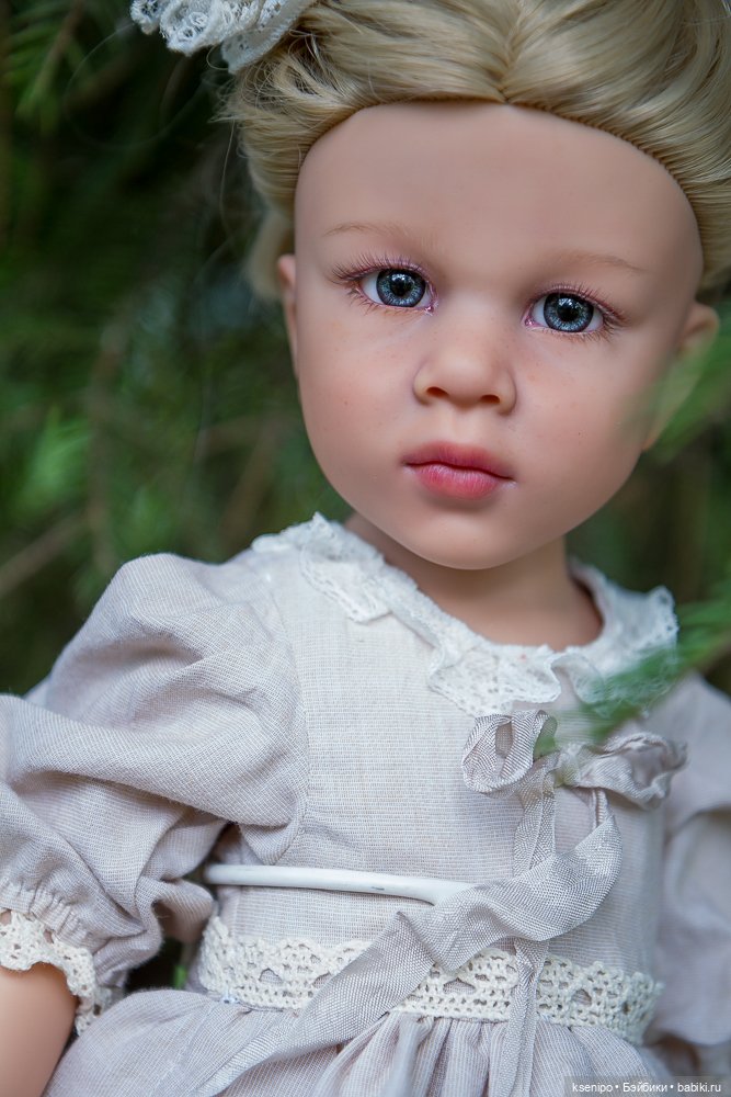 Ноэль (Noelle). ООАК Готц (Gotz). Серые глазки