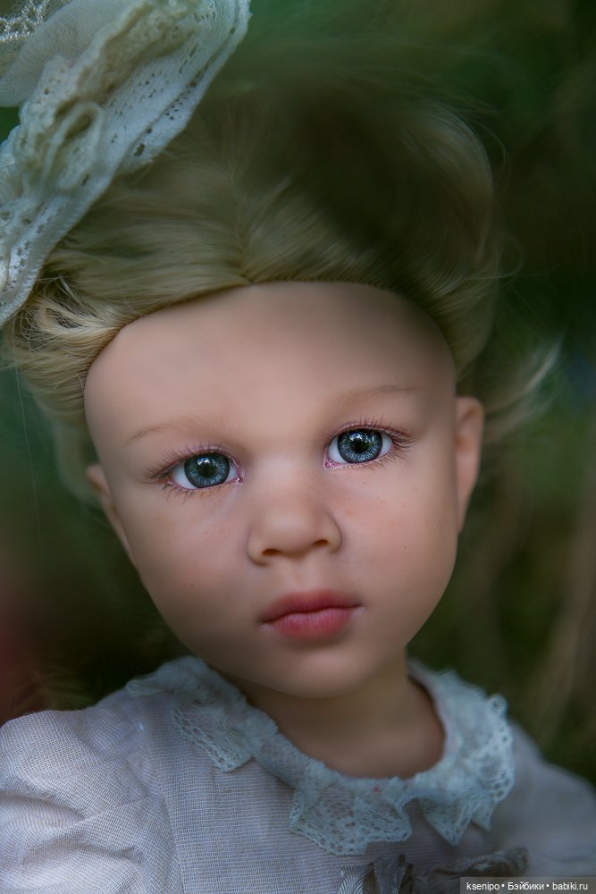 Ноэль (Noelle). ООАК Готц (Gotz). Серые глазки