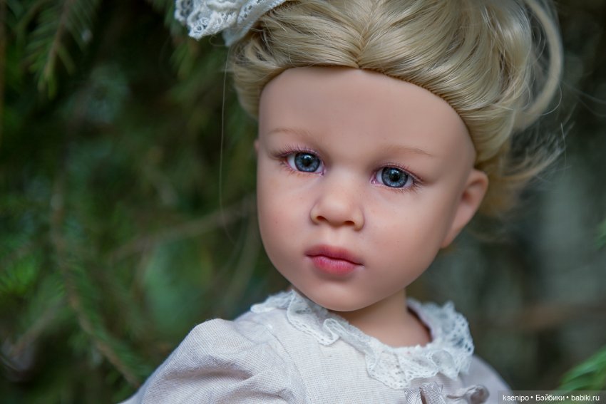 Ноэль (Noelle). ООАК Готц (Gotz). Серые глазки