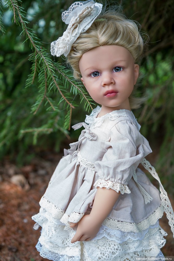 Ноэль (Noelle). ООАК Готц (Gotz). Серые глазки (фото 8)