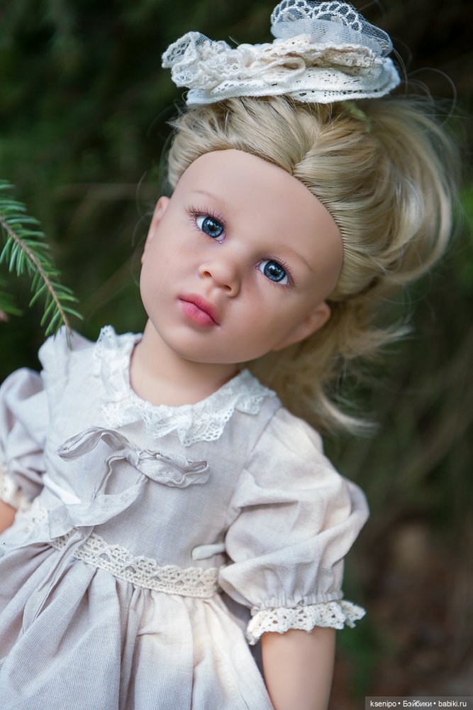 Ноэль (Noelle). ООАК Готц (Gotz). Серые глазки (фото 2)