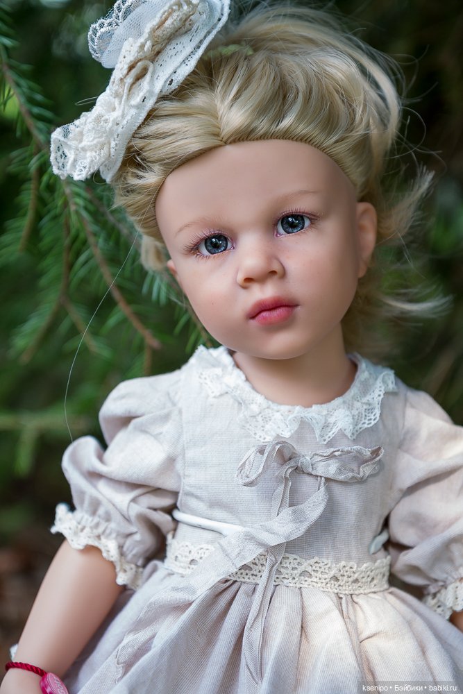 Ноэль (Noelle). ООАК Готц (Gotz). Серые глазки