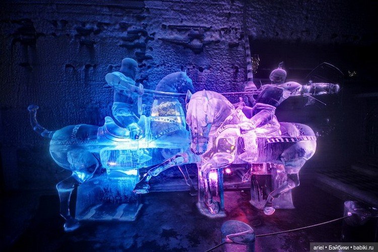 Удивительные ледяные скульптуры авторства одной семьи