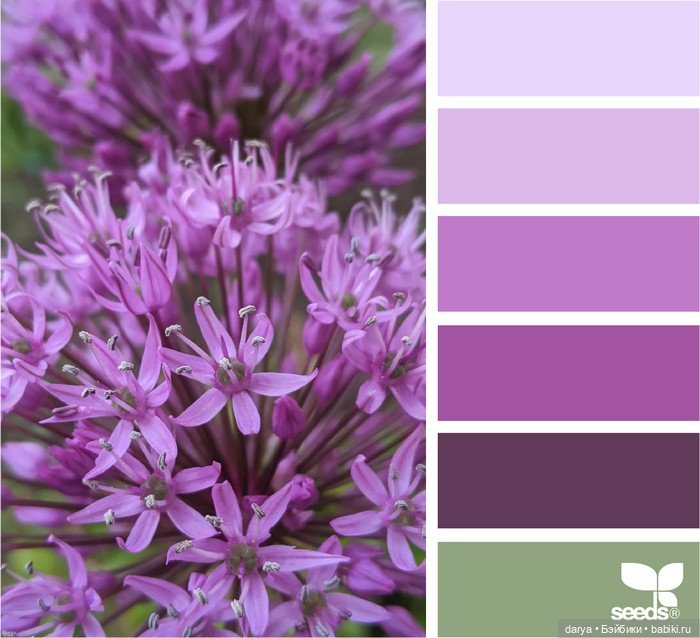 Красивое сочетание цветов