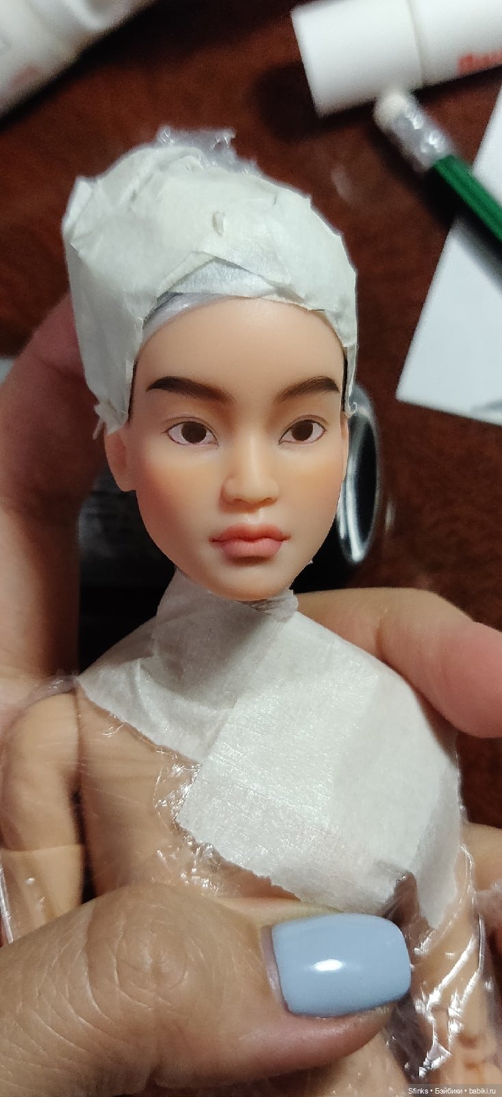 ООАК Барби Луковка 2021 — ООАК и кастом Барби (Barbie): репейнт (фото 2)