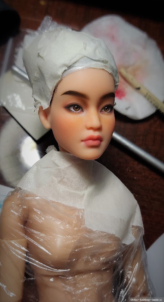 ООАК Барби Луковка 2021 — ООАК и кастом Барби (Barbie): репейнт (фото 3)