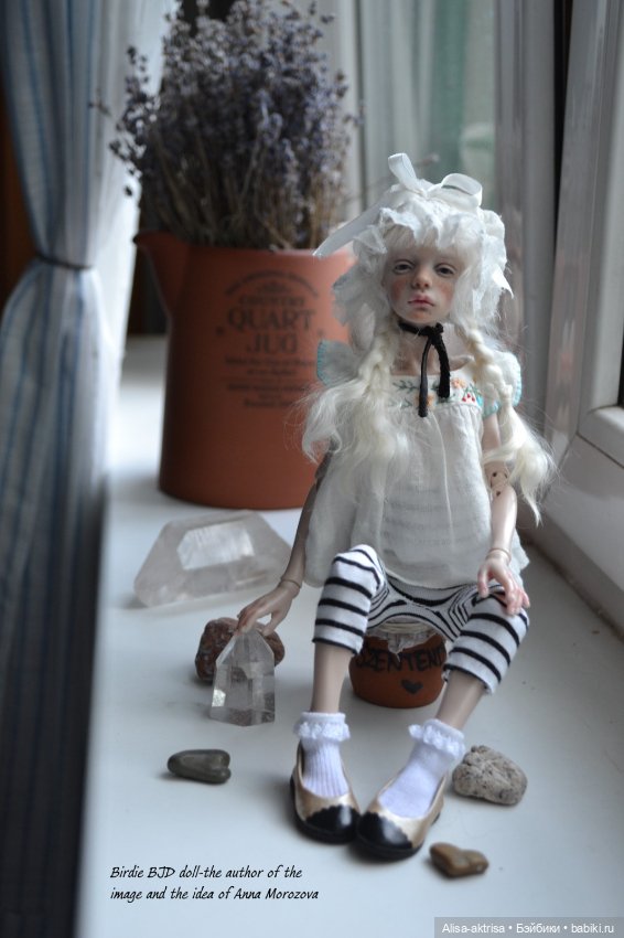 Викторианский романтический гномовский Гранж-Птичка. Любовь с первого взгляда