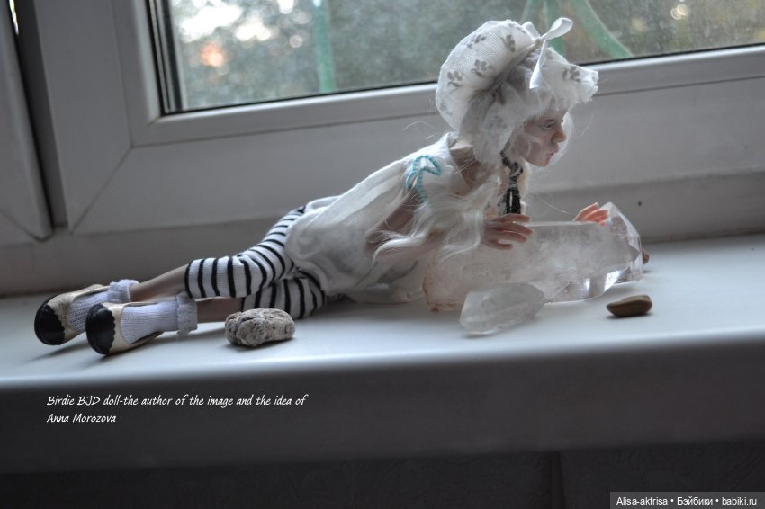 Викторианский романтический гномовский Гранж-Птичка. Любовь с первого взгляда