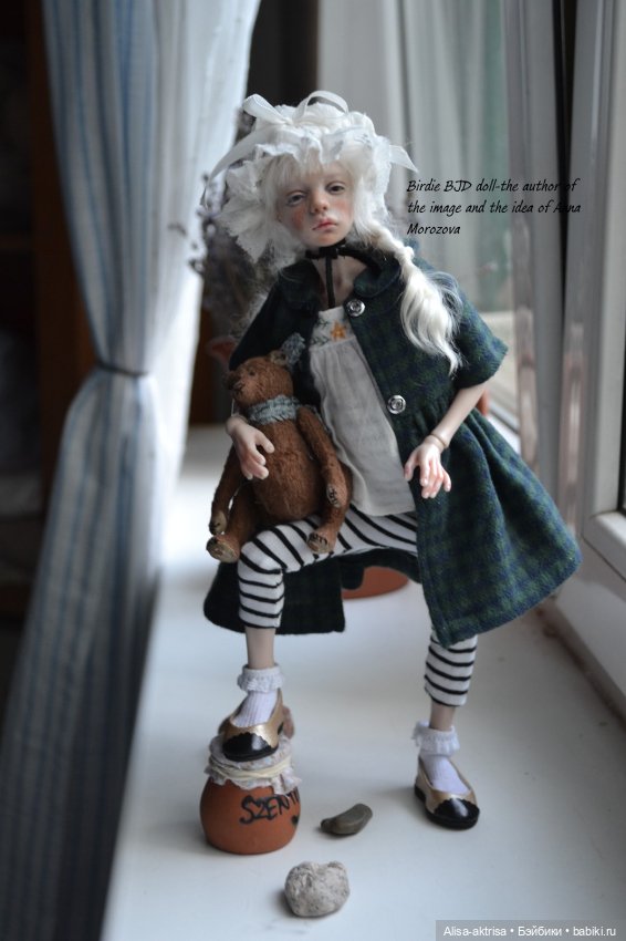 Викторианский романтический гномовский Гранж-Птичка. Любовь с первого взгляда