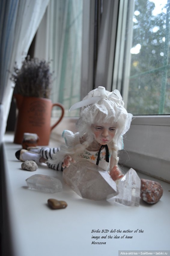 Викторианский романтический гномовский Гранж-Птичка. Любовь с первого взгляда