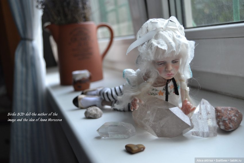 Викторианский романтический гномовский Гранж-Птичка. Любовь с первого взгляда